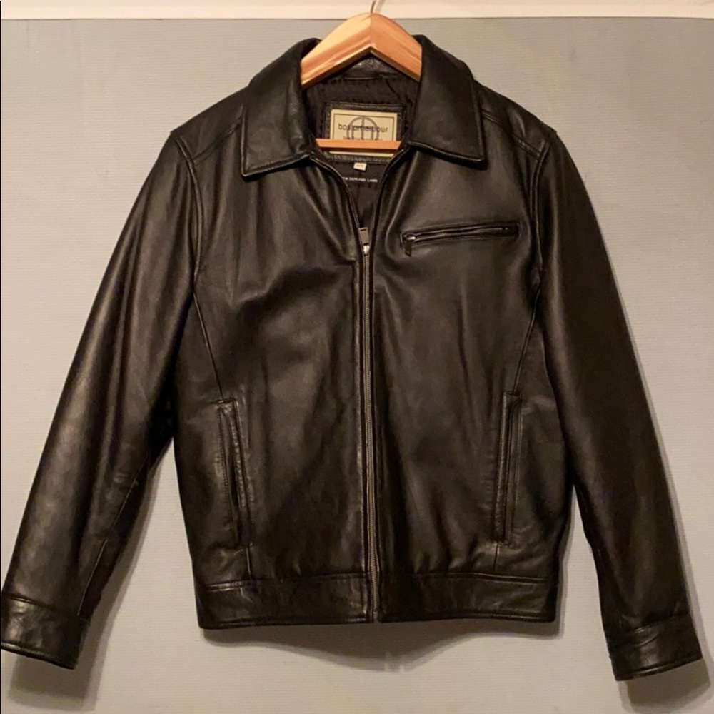 Boston Harbour leather jacket